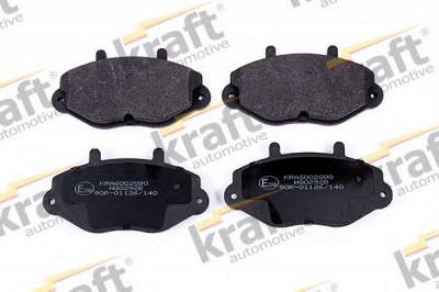 KRAFT AUTOMOTIVE 6002090 -  Комплект тормозных колодок, дисковый тормоз